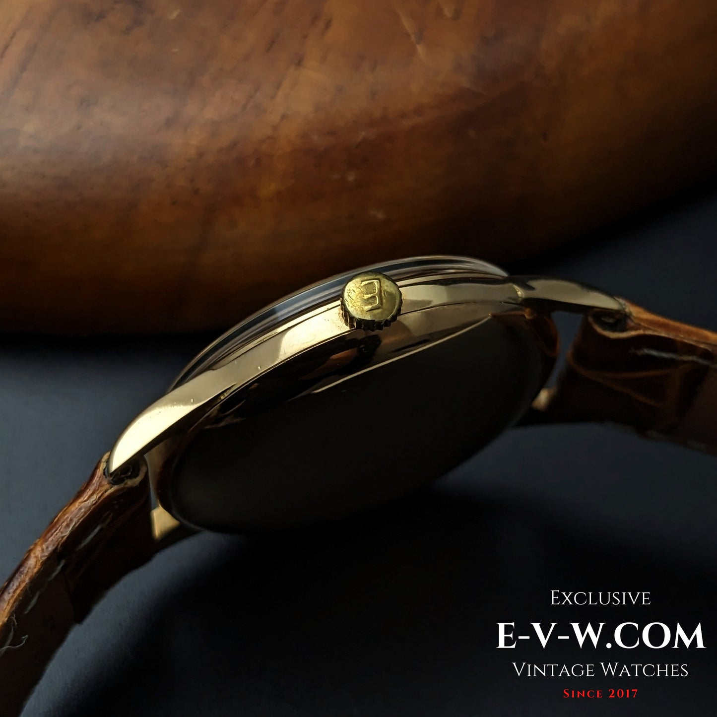 Montre automatique Eberhard &amp; Co en or 18 carats, années 1950 | Réf. 11601 | Cal. 11500 | Modèle vintage des années 1950 | Révisée