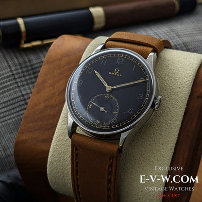 Omega de la Seconde Guerre mondiale (86 ans) | Calibre 26,5 SOB T2 | Année 1939 | Révisée