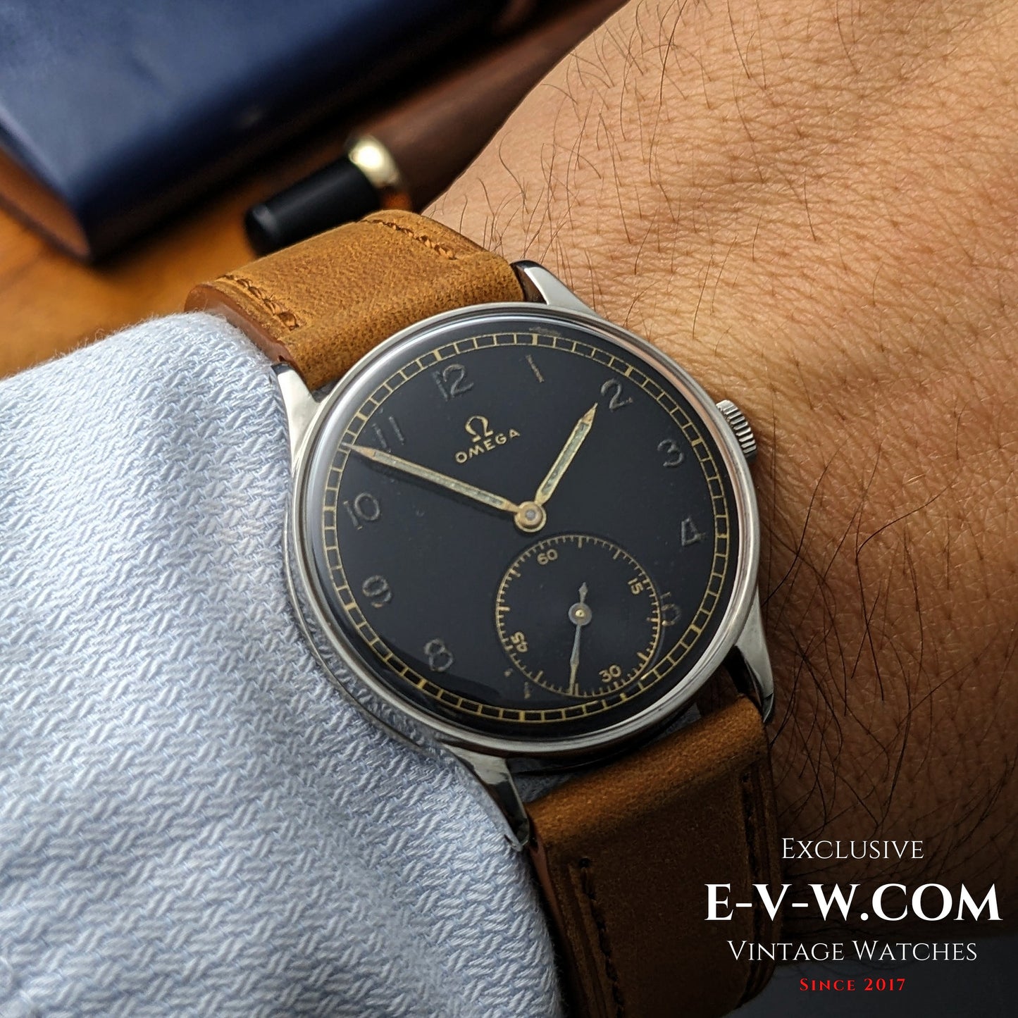 Omega de la Seconde Guerre mondiale (86 ans) | Calibre 26,5 SOB T2 | Année 1939 | Révisée