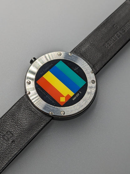 Omega « ART COLLECTION 1987 » très rare / Design : Camille Graeser / Céramique / Pièce unique 