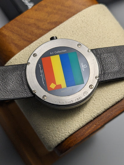 Omega « ART COLLECTION 1987 » très rare / Design : Camille Graeser / Céramique / Pièce unique 