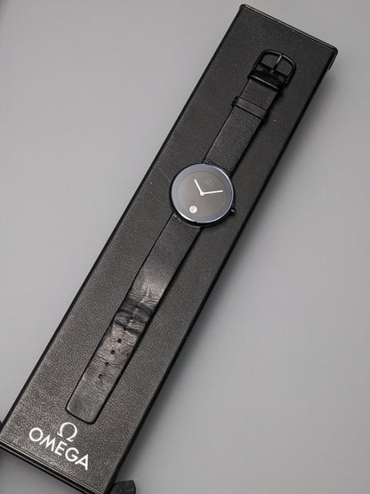 Omega « ART COLLECTION 1987 » très rare / Design : Camille Graeser / Céramique / Pièce unique 