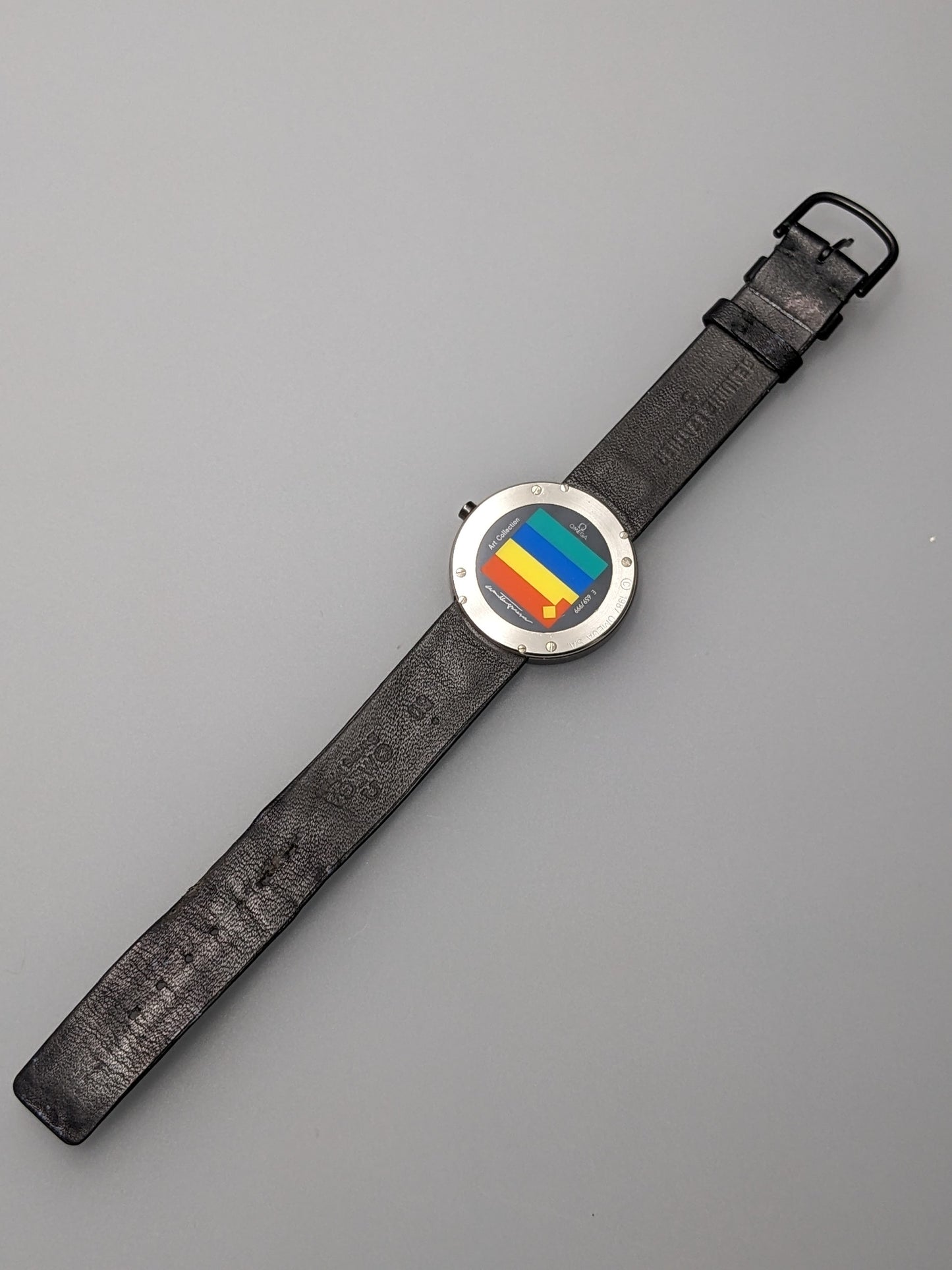 Omega « ART COLLECTION 1987 » très rare / Design : Camille Graeser / Céramique / Pièce unique 