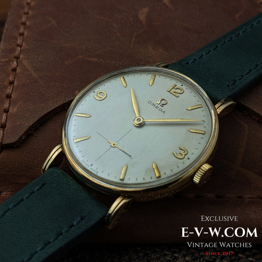 Omega en or 14 carats, 81 ans | Calibre 30T2 PC | Année 1944 | Révisée