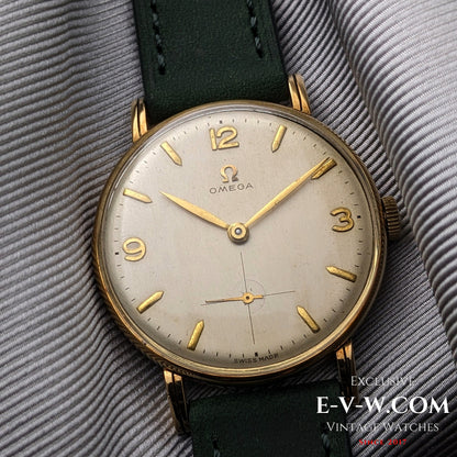 Omega en or 14 carats, 81 ans | Calibre 30T2 PC | Année 1944 | Révisée