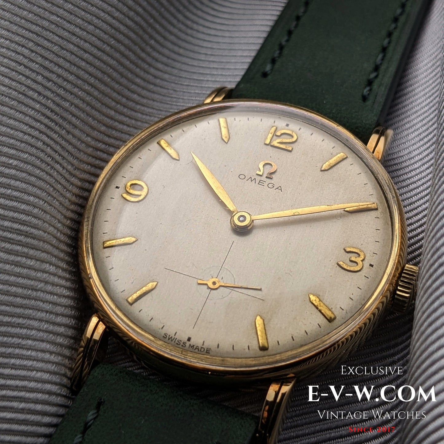 Omega en or 14 carats, 81 ans | Calibre 30T2 PC | Année 1944 | Révisée