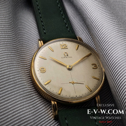 Omega en or 14 carats, 81 ans | Calibre 30T2 PC | Année 1944 | Révisée