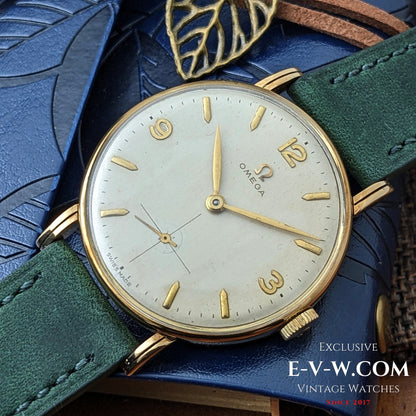 Omega en or 14 carats, 81 ans | Calibre 30T2 PC | Année 1944 | Révisée