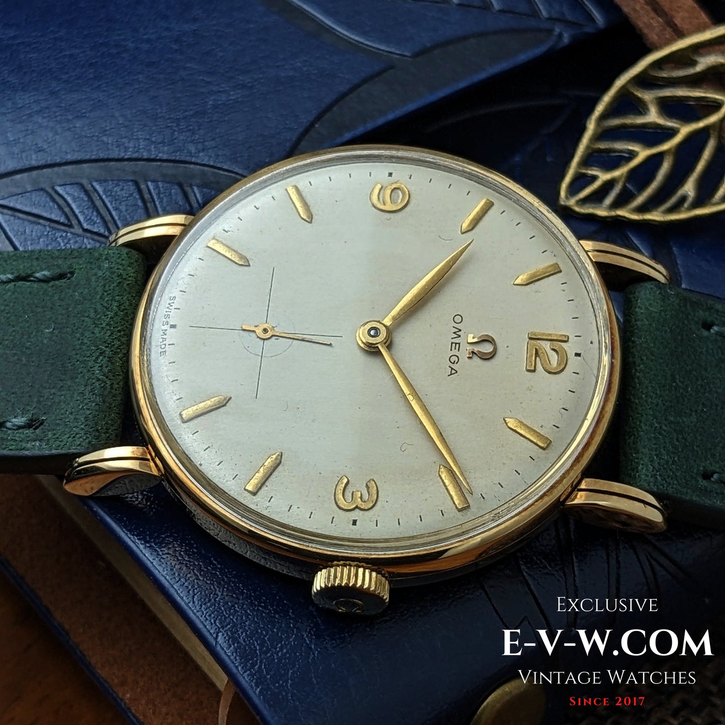 Omega en or 14 carats, 81 ans | Calibre 30T2 PC | Année 1944 | Révisée