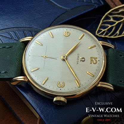 Omega en or 14 carats, 81 ans | Calibre 30T2 PC | Année 1944 | Révisée