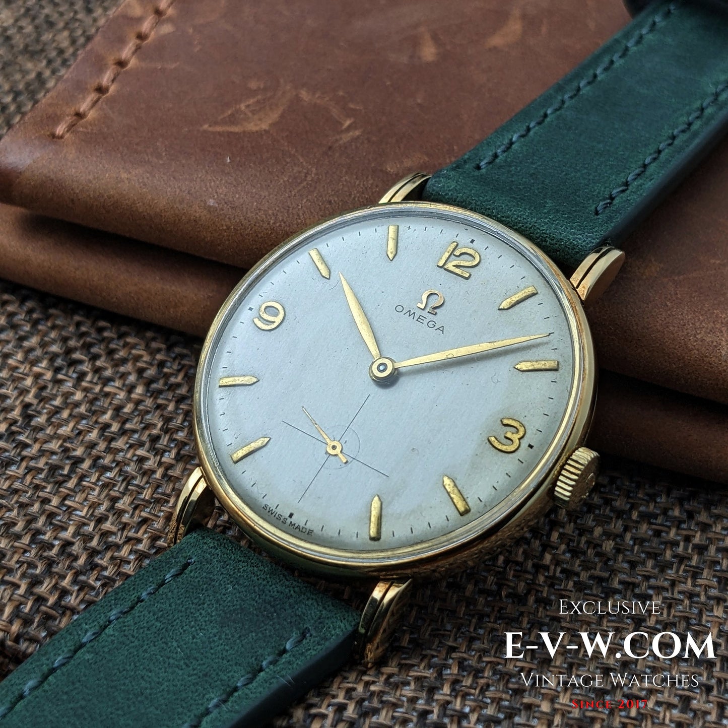 Omega en or 14 carats, 81 ans | Calibre 30T2 PC | Année 1944 | Révisée