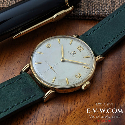 Omega en or 14 carats, 81 ans | Calibre 30T2 PC | Année 1944 | Révisée