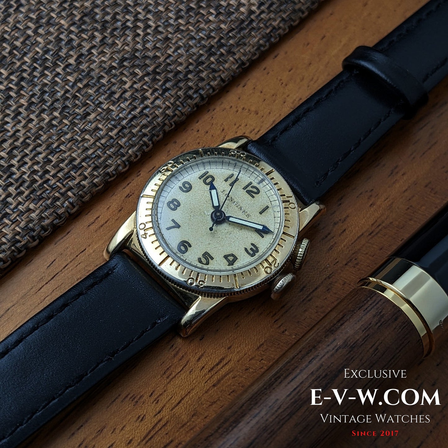 Longines Weems de navigation aérienne des années 1940 | Calibre 10L | Seconde Guerre mondiale, 1944 | Révisée