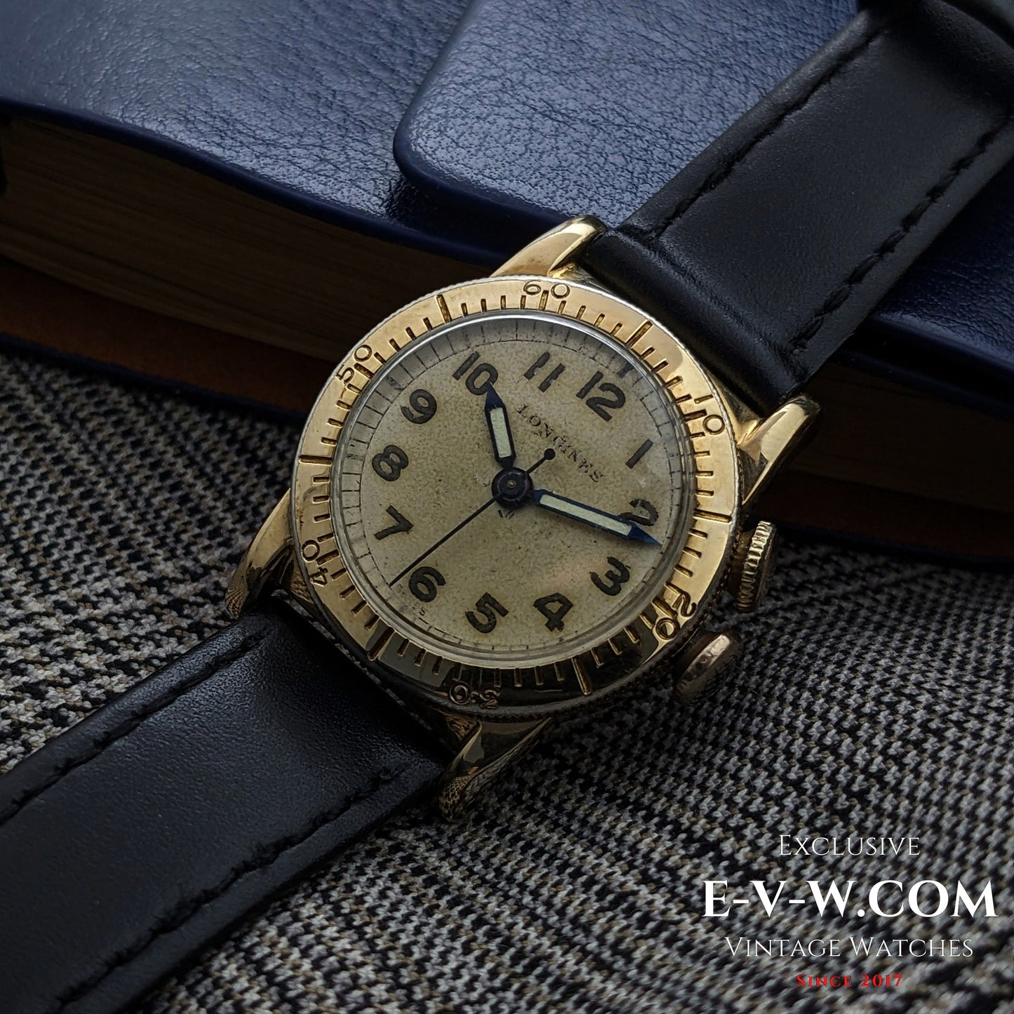 Longines Weems de navigation aérienne des années 1940 | Calibre 10L | Seconde Guerre mondiale, 1944 | Révisée