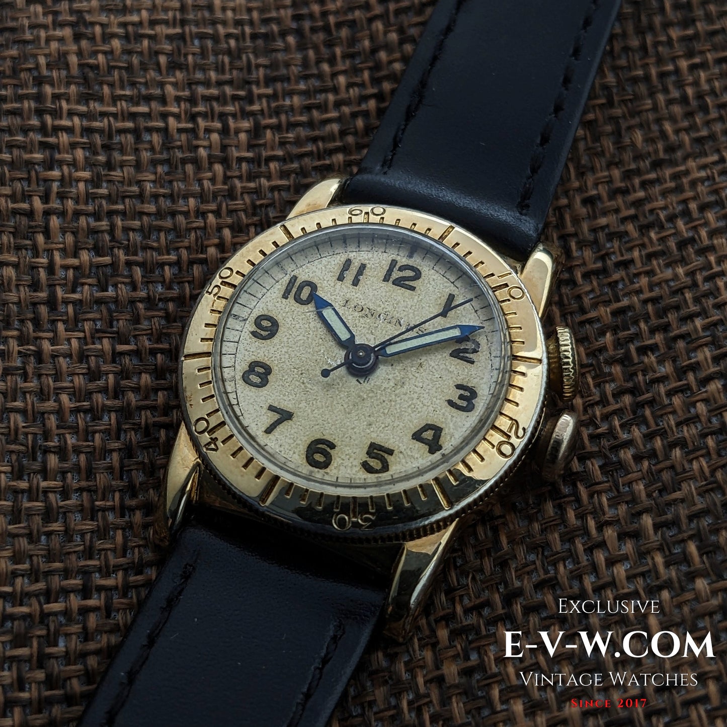 Longines Weems de navigation aérienne des années 1940 | Calibre 10L | Seconde Guerre mondiale, 1944 | Révisée