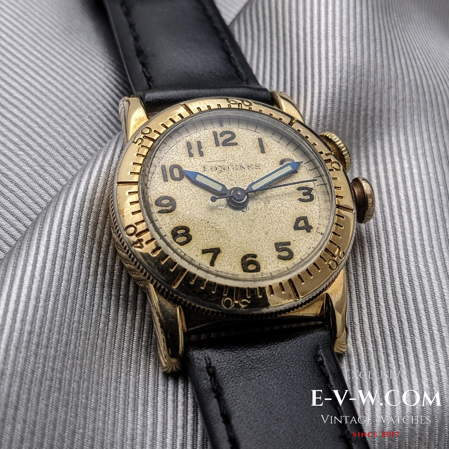 Longines Weems de navigation aérienne des années 1940 | Calibre 10L | Seconde Guerre mondiale, 1944 | Révisée