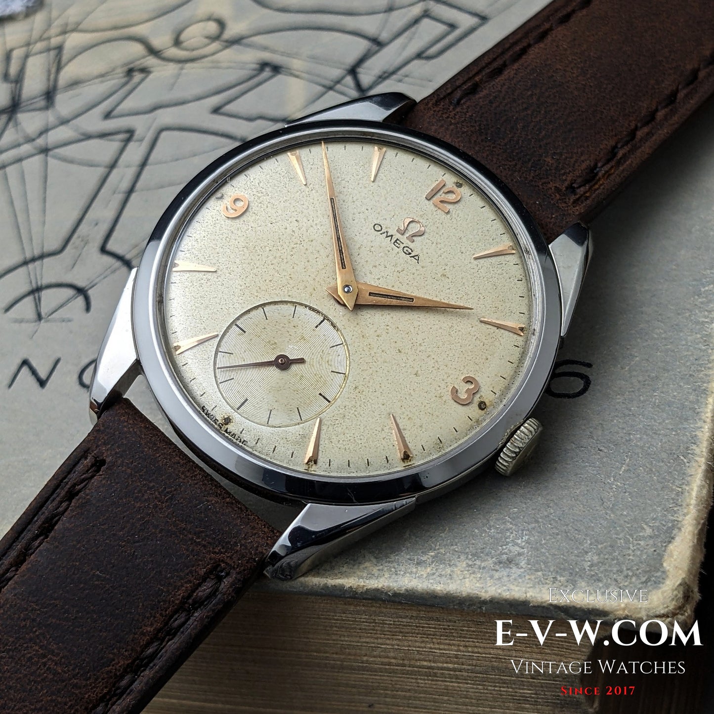 Montre habillée Omega de 69 ans | Réf. 2900-2 | Cal. 267 | Année 1956 | Révisée 