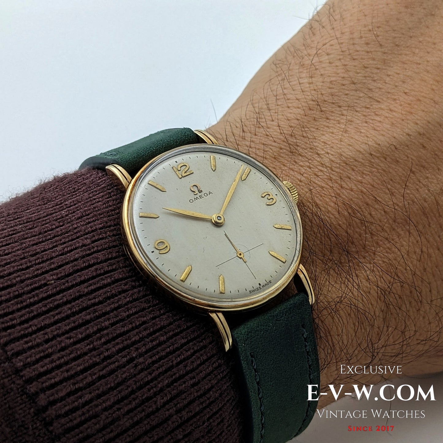 Omega en or 14 carats, 81 ans | Calibre 30T2 PC | Année 1944 | Révisée