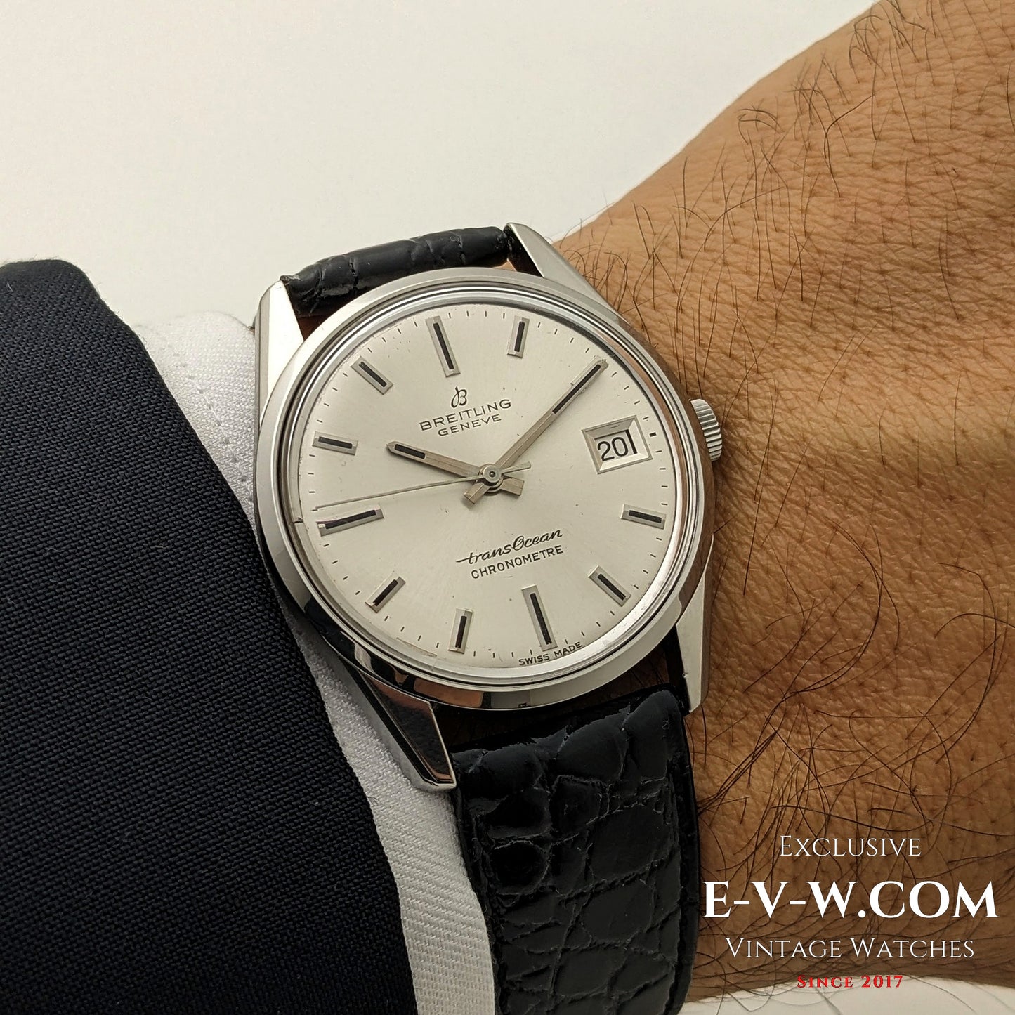 Chronomètre Breitling Genève TransOcean | Réf. 11080 | Cal. 1903 | Années 1960 | Révisée 