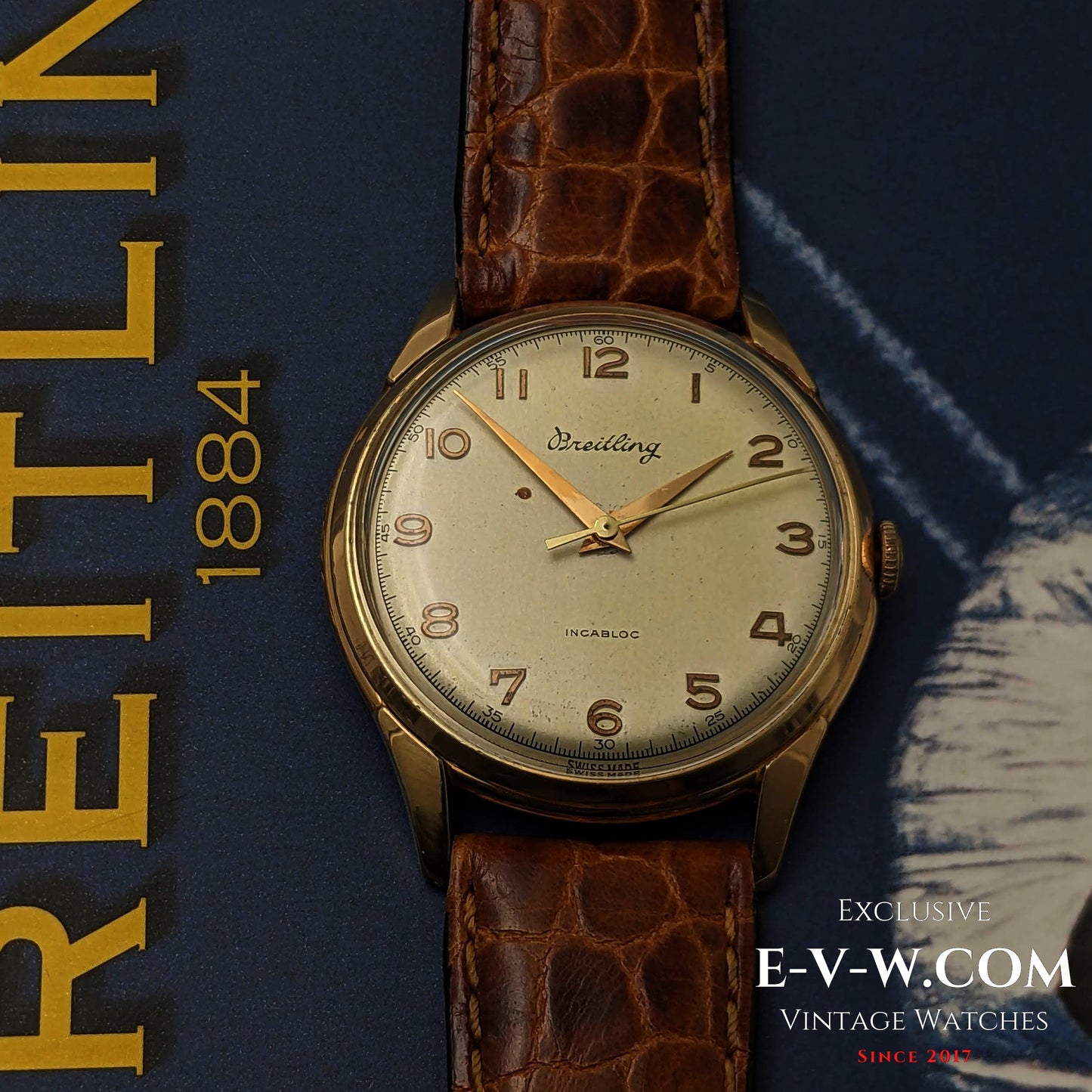 [Années 1950] | Breitling Incabloc | Réf. 285-24 | Cal. 1113 | Vintage années 1950 