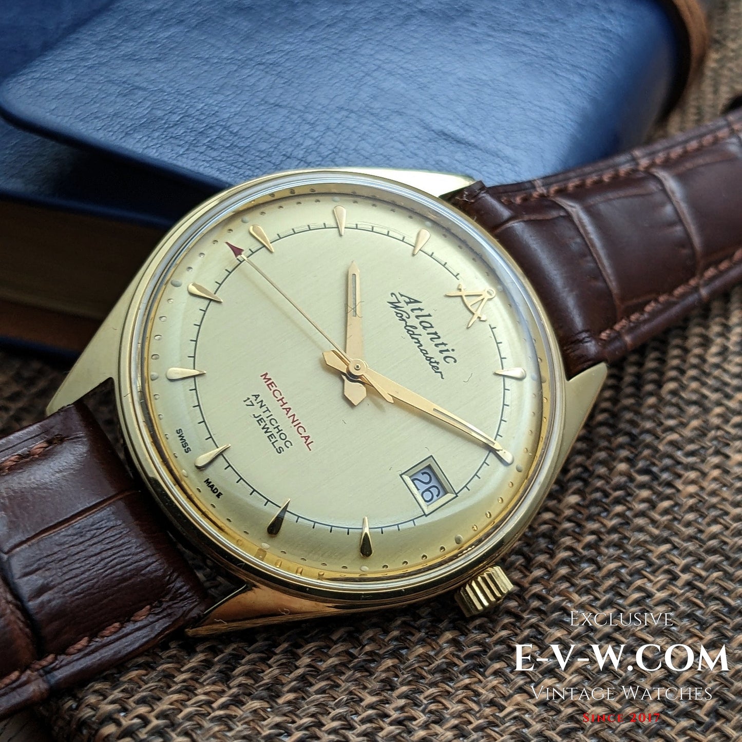 Atlantic Worldmaster | Cal. 969-4M | Années 1960 | Révisée 