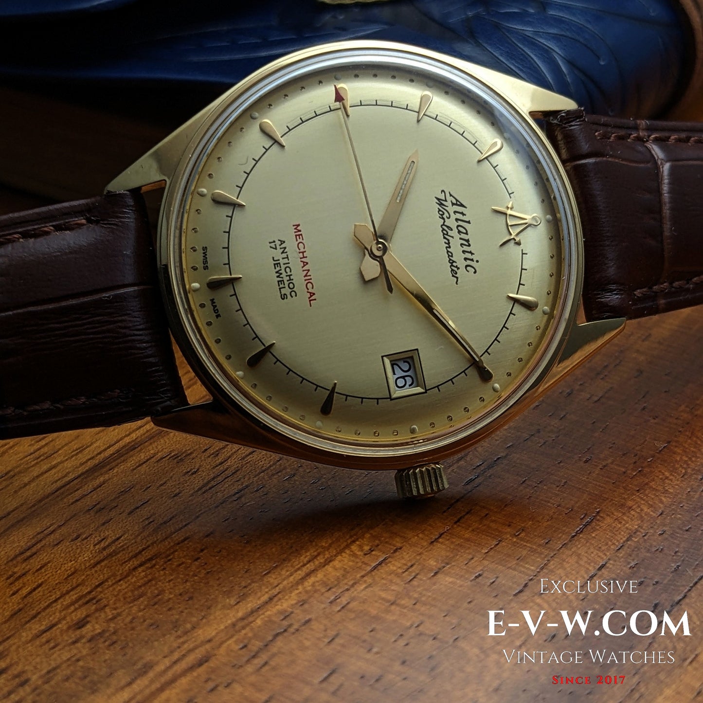 Atlantic Worldmaster | Cal. 969-4M | Années 1960 | Révisée 