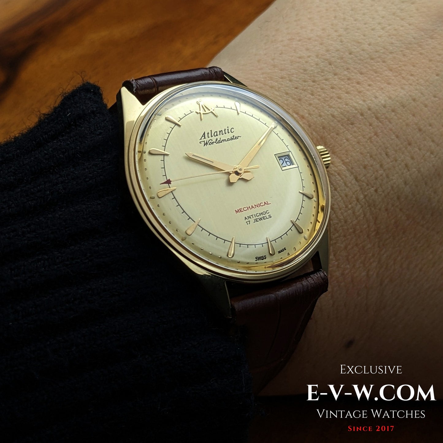 Atlantic Worldmaster | Cal. 969-4M | Années 1960 | Révisée 