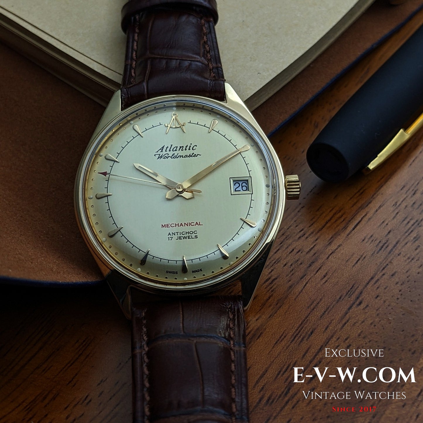 Atlantic Worldmaster | Cal. 969-4M | Années 1960 | Révisée 