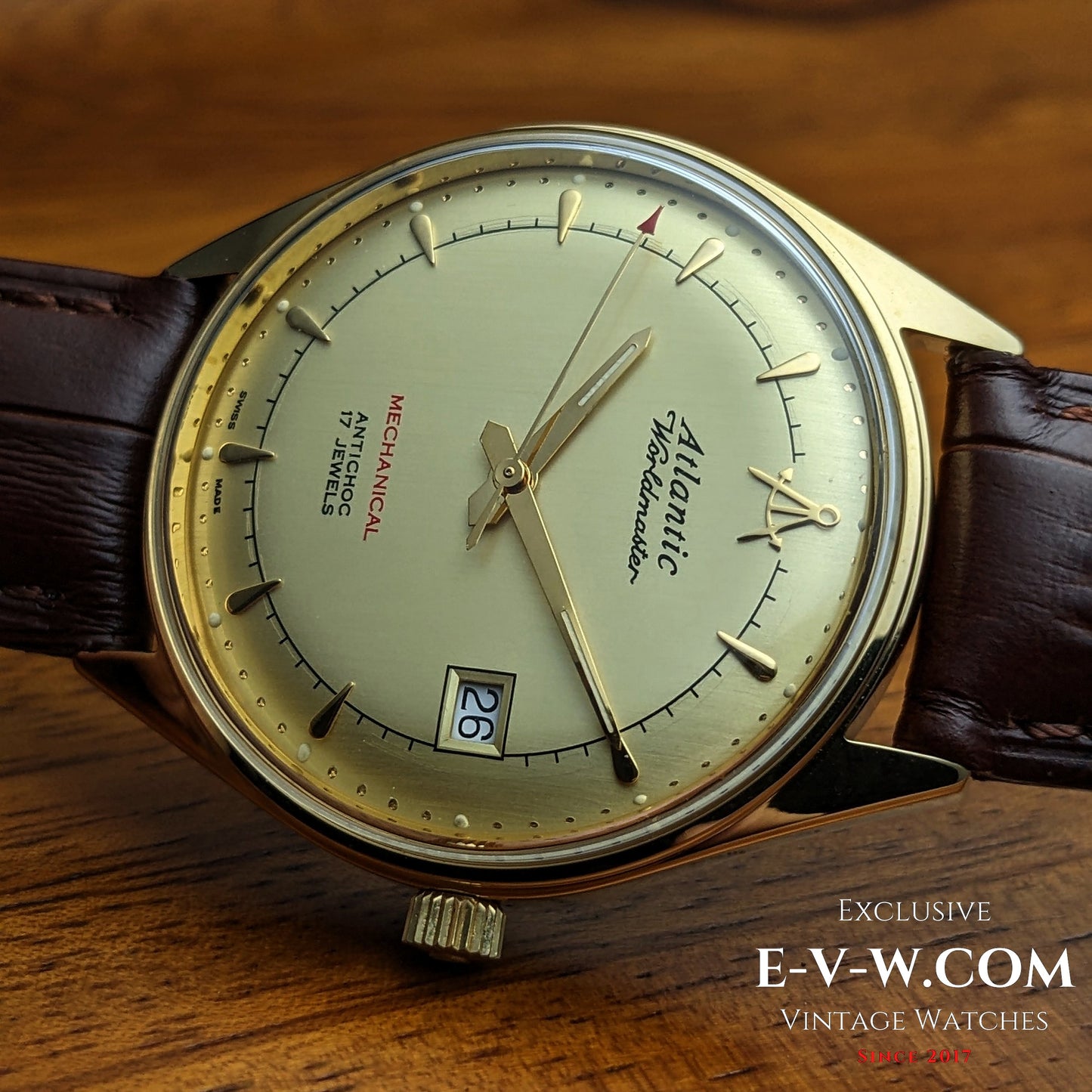 Atlantic Worldmaster | Cal. 969-4M | Années 1960 | Révisée 