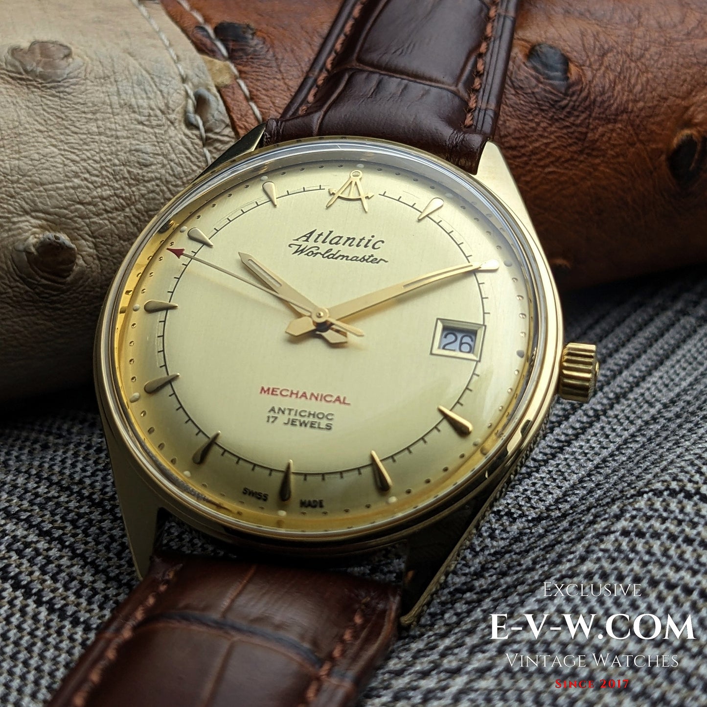 Atlantic Worldmaster | Cal. 969-4M | Années 1960 | Révisée 