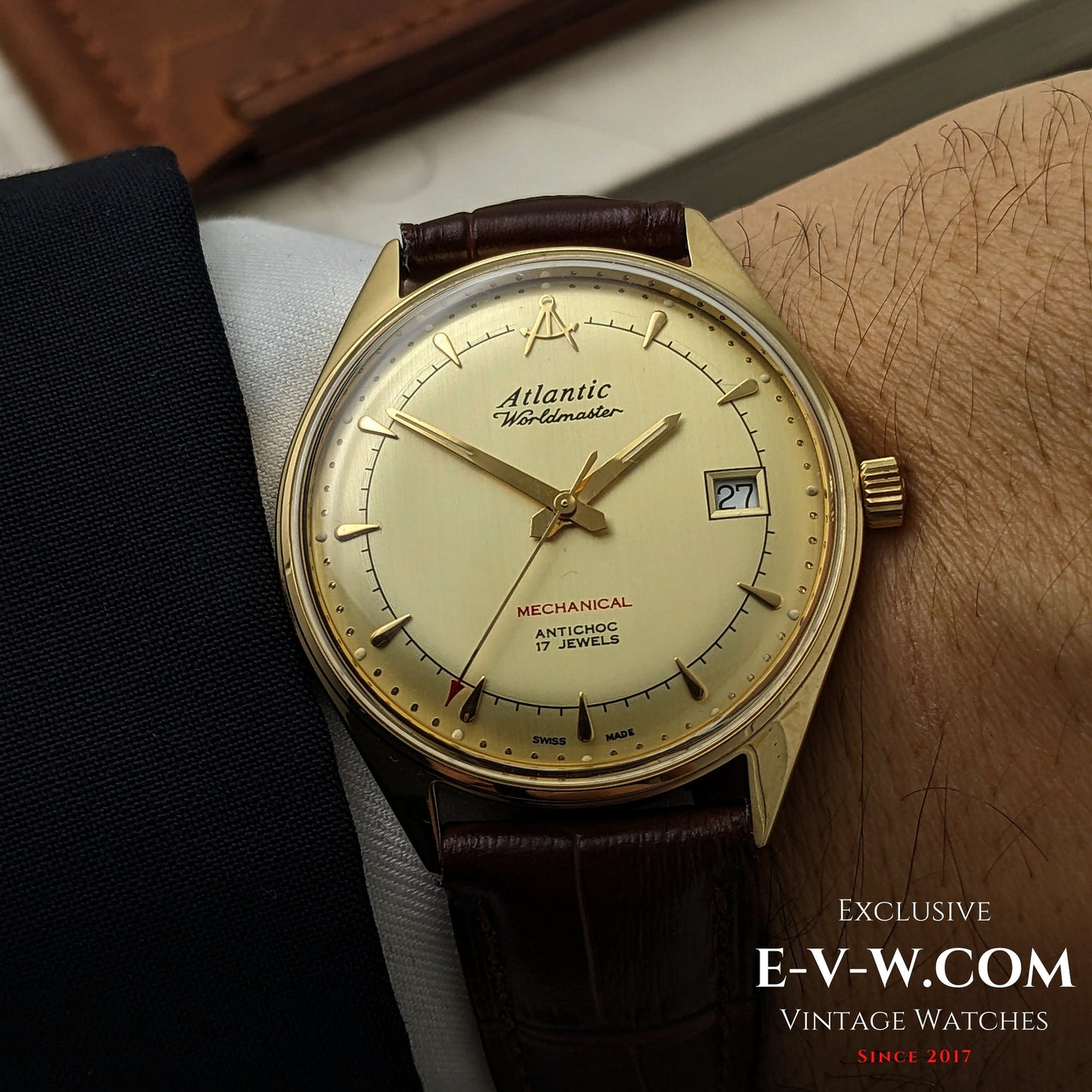 Atlantic Worldmaster | Cal. 969-4M | Années 1960 | Révisée 