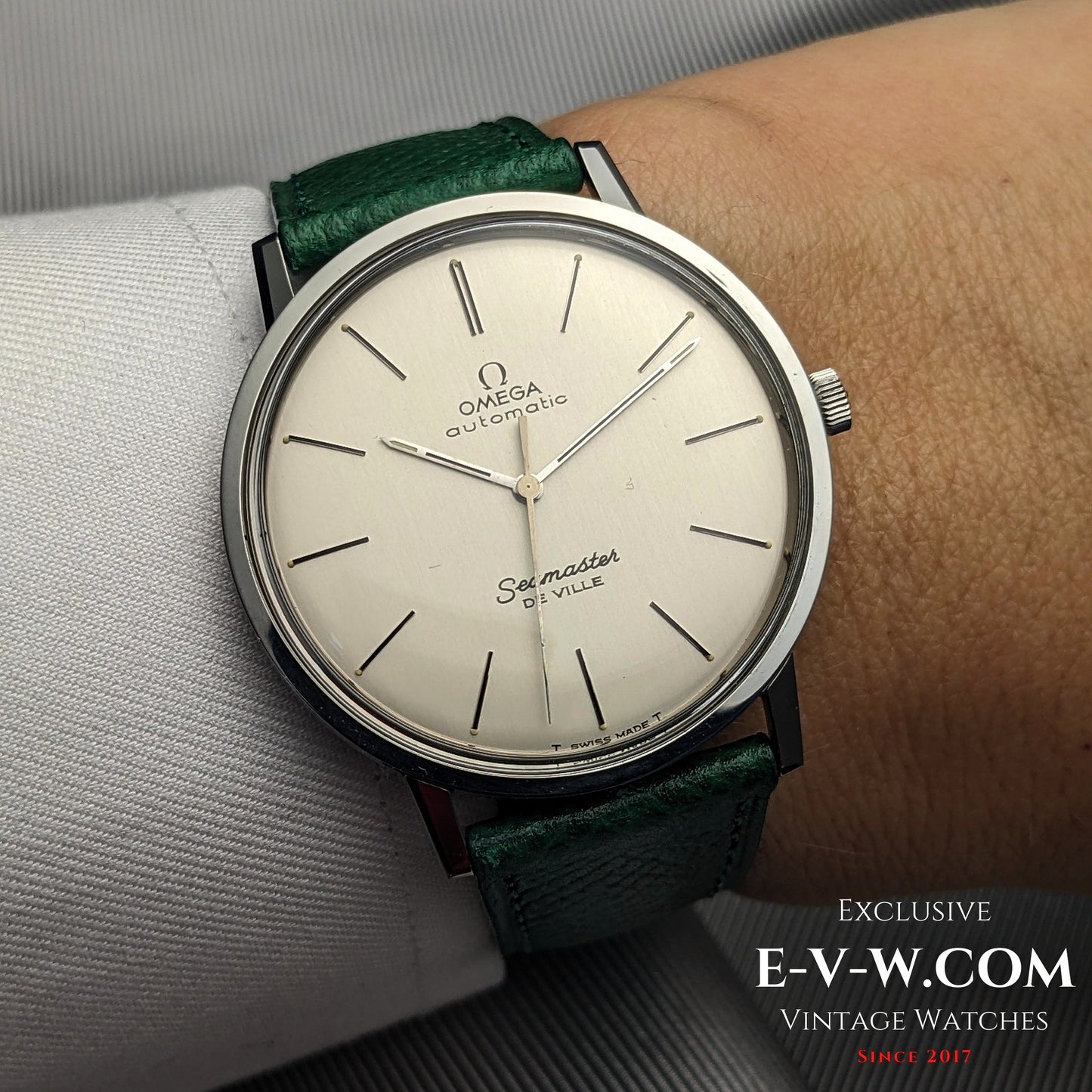 Montre Omega Seamaster De Ville vintage de 1965, rare et exceptionnelle | Modèle « ultra-plat » (Calibre 711) | Réf. 165.008 | Révisée 