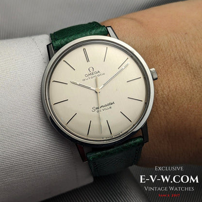 Montre Omega Seamaster De Ville vintage de 1965, rare et exceptionnelle | Modèle « ultra-plat » (Calibre 711) | Réf. 165.008 | Révisée 