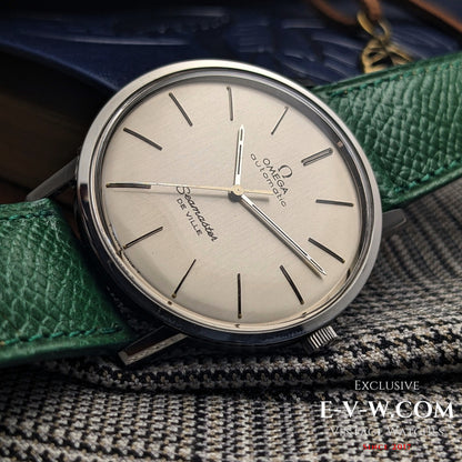 Montre Omega Seamaster De Ville vintage de 1965, rare et exceptionnelle | Modèle « ultra-plat » (Calibre 711) | Réf. 165.008 | Révisée 