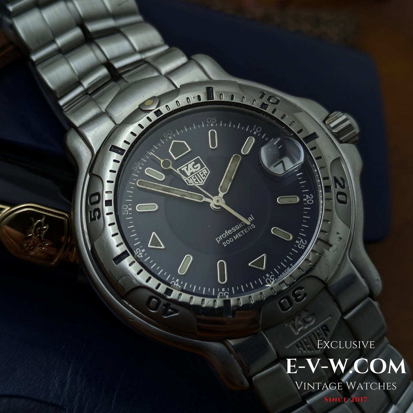 Montre TAG Heuer Professional 200 mètres / série 6000 des années 1990 | Réf. WH1115-K1 