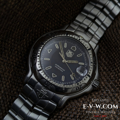 Montre TAG Heuer Professional 200 mètres / série 6000 des années 1990 | Réf. WH1115-K1 