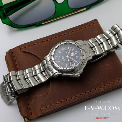 Montre TAG Heuer Professional 200 mètres / série 6000 des années 1990 | Réf. WH1115-K1 