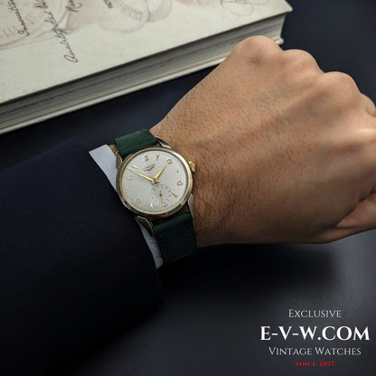 Montre Longines Crab Lugs de 73 ans | Réf. 6416-2 | Calibre légendaire 12.68Z | Vintage 1952