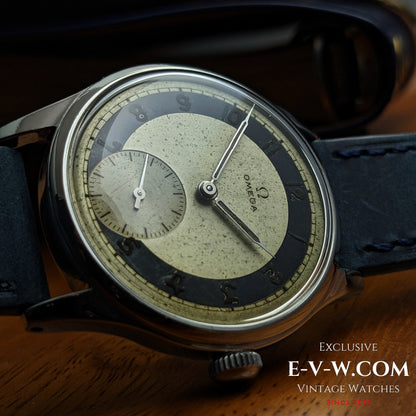 Omega Bullseye Vintage 1944 / Réf. 2383 / Cal. 32PC / Classique de l'époque de la guerre / Révisée 
