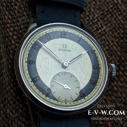 Omega Bullseye Vintage 1944 / Réf. 2383 / Cal. 32PC / Classique de l'époque de la guerre / Révisée 