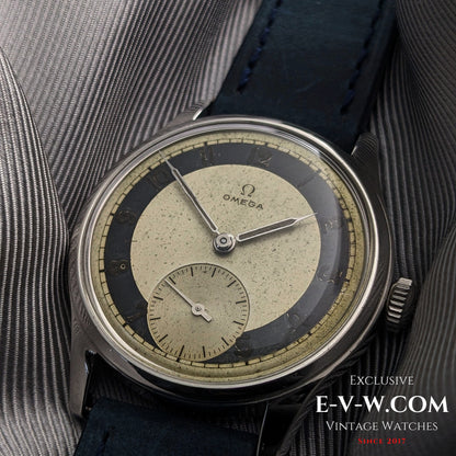 Omega Bullseye Vintage 1944 / Réf. 2383 / Cal. 32PC / Classique de l'époque de la guerre / Révisée 