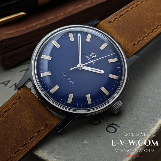 Montre vintage Omega Genève réf. 135.070 cal. 601 de 1969 
