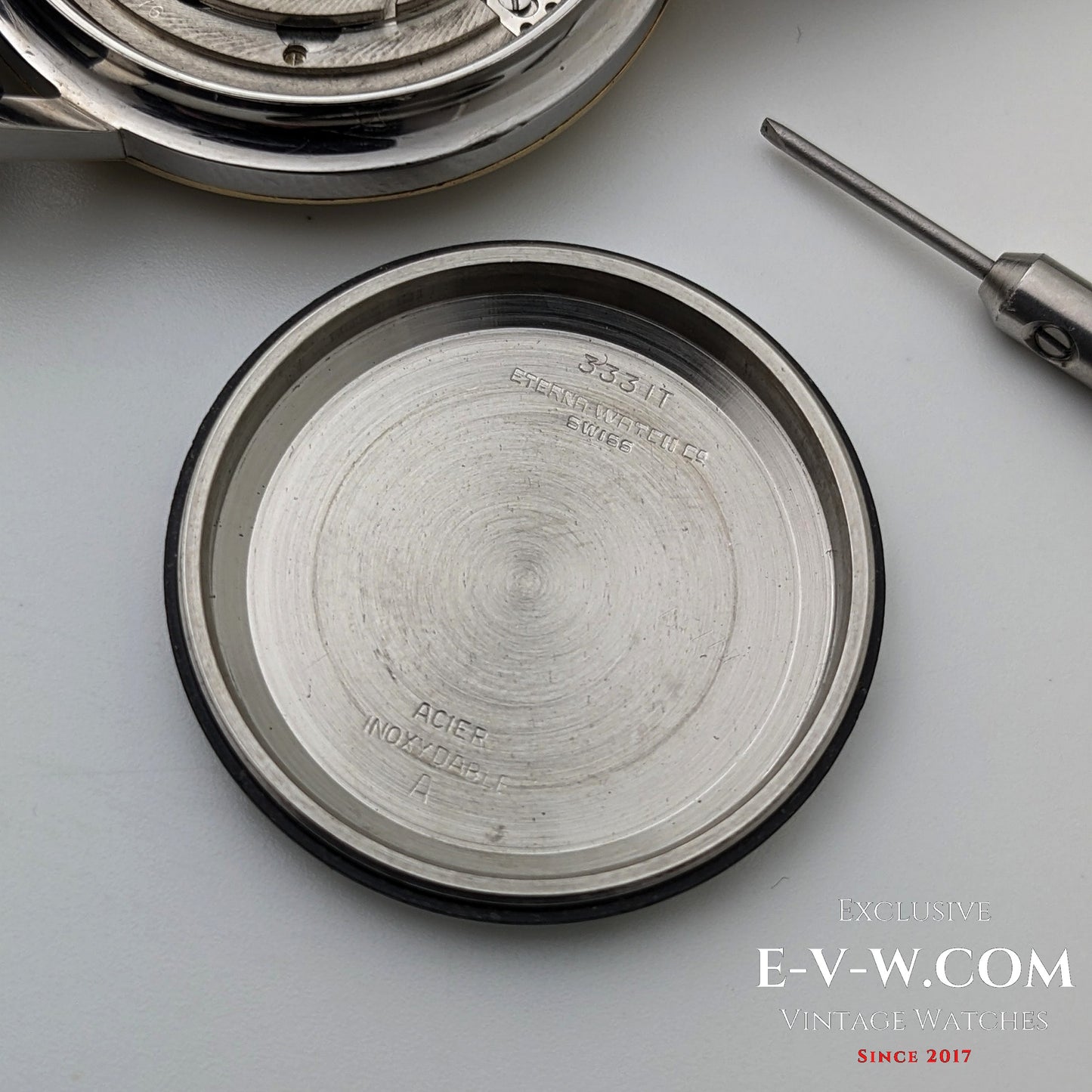Montre Eterna-Matic Vintage 1963 | Calibre de précision 1422 | Révisée 