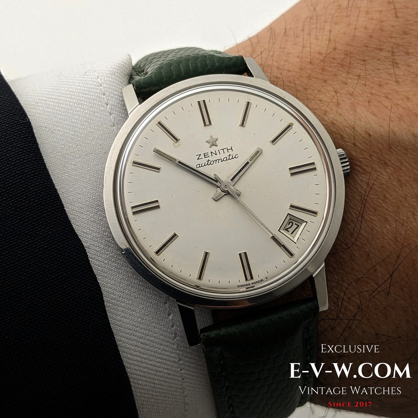 Montre Zenith automatique vintage de 1972, calibre 2562 PC | Réf. SP 12009 3 | Révisée