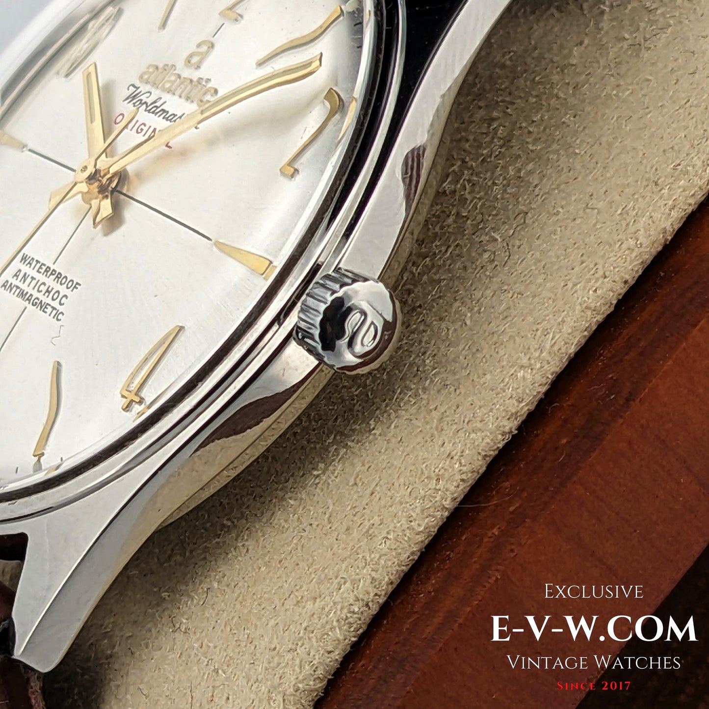Montre Atlantic Worldmaster vintage | Calibre 696N | Révisée