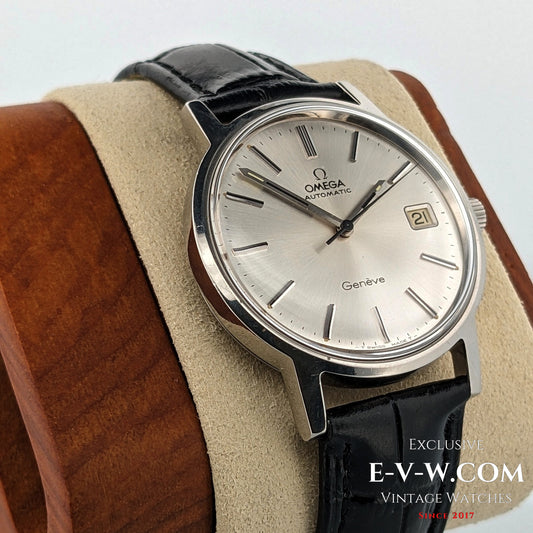 Montre Omega Genève automatique vintage de 1974, réf. 166.0163 | Cal. 1012 | Révisée 