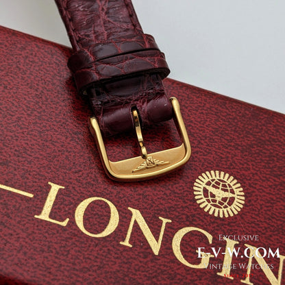 Montre Longines vintage de 1968 en or massif 18 carats, réf. 7785 - Cal. 284 / Révisée