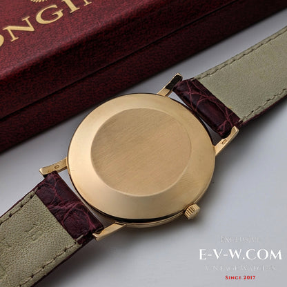 Montre Longines vintage de 1968 en or massif 18 carats, réf. 7785 - Cal. 284 / Révisée