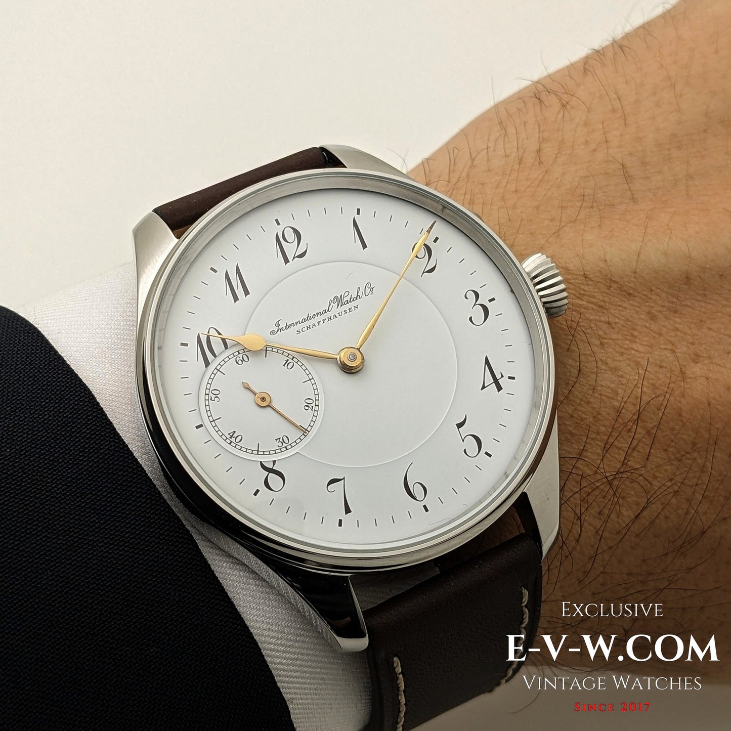 Montre de mariage IWC Schaffhausen | Mécanisme vintage des années 1920 | Révisée