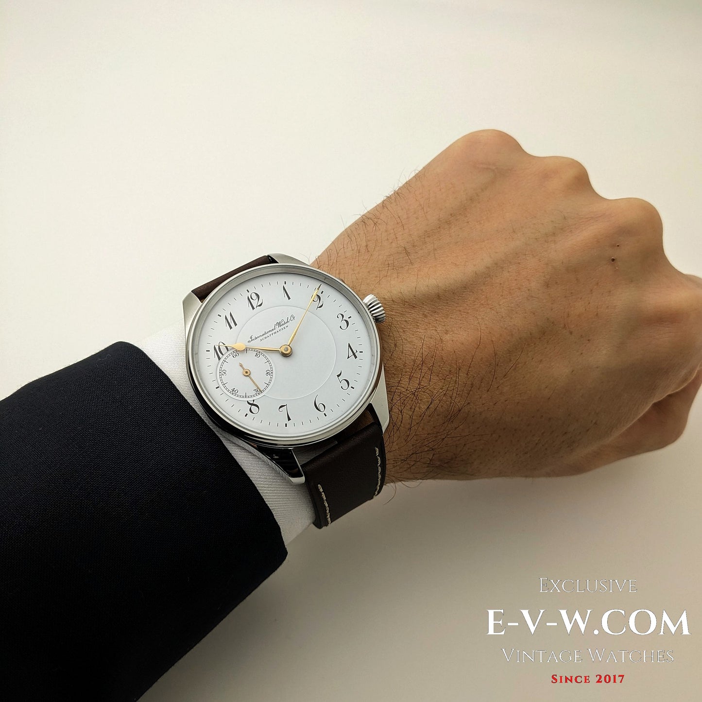 Montre de mariage IWC Schaffhausen | Mécanisme vintage des années 1920 | Révisée